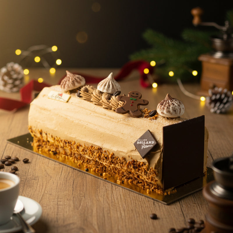 La Bûche Crème au Beurre Café