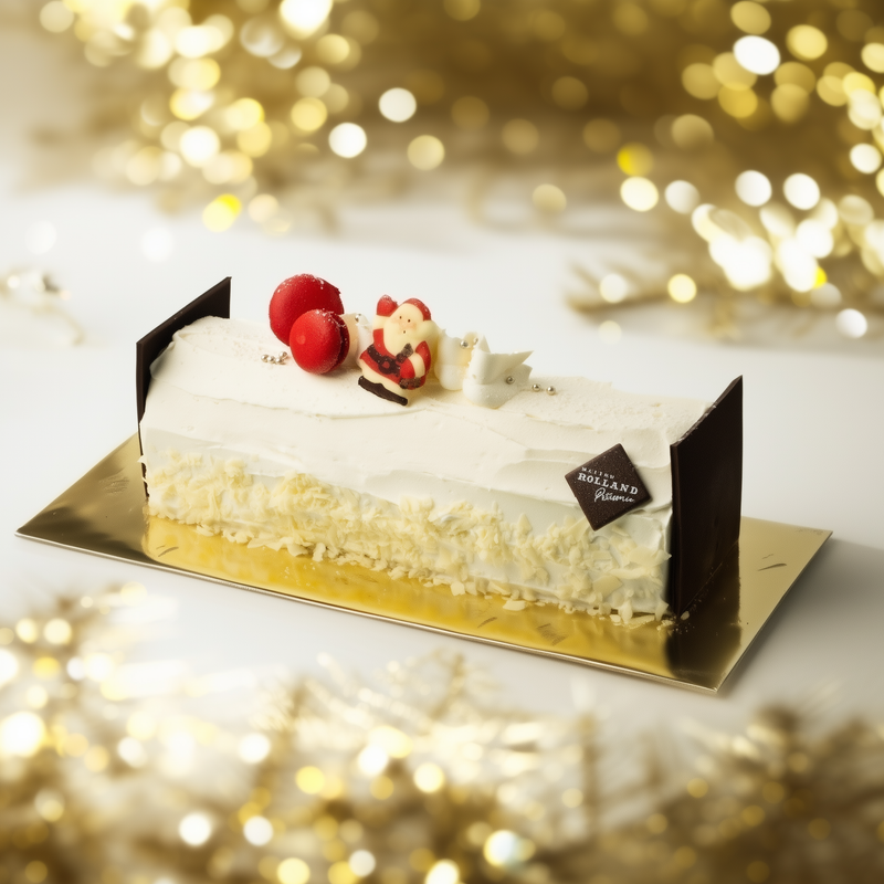 La Bûche Crème au Beurre Vanille