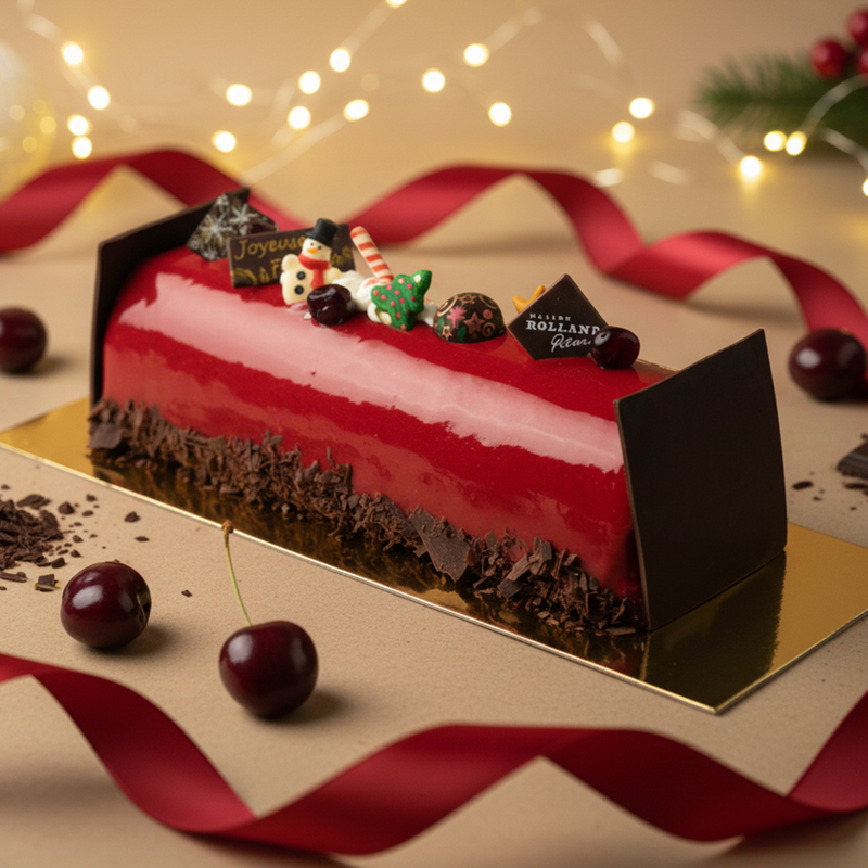 La Bûche Inspiration Forêt Noire