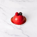 Mousse framboise et chocolat indiv.